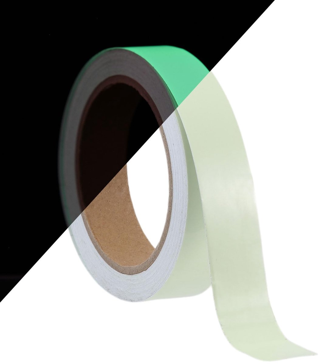Solidchoice - Gaffers Glow in the Dark Band voor Theater en Veiligheid