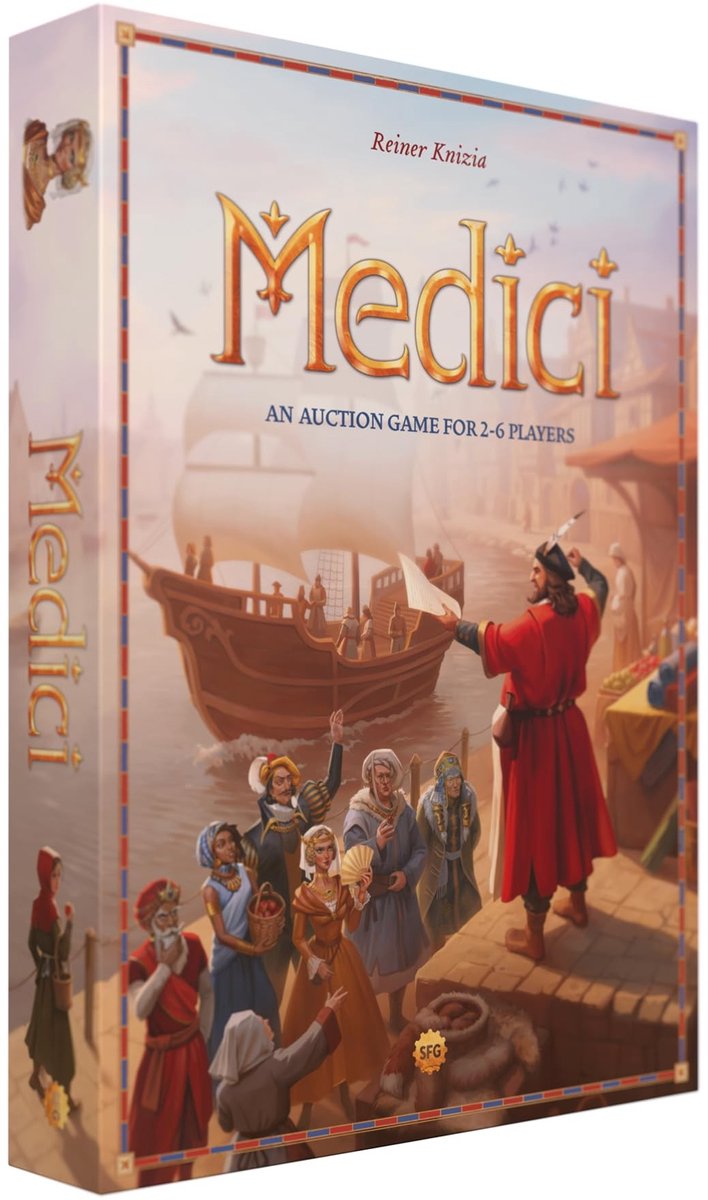 Solidchoice - Medici Bordspel over Veiling en Verzamelen