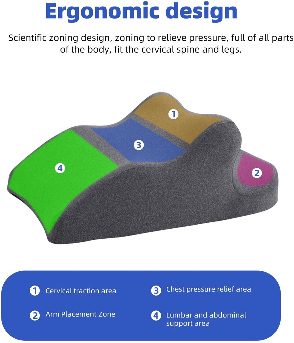 Solidchoice - Ergonomisch Leespilaar voor Bed en Bank met Memory Foam