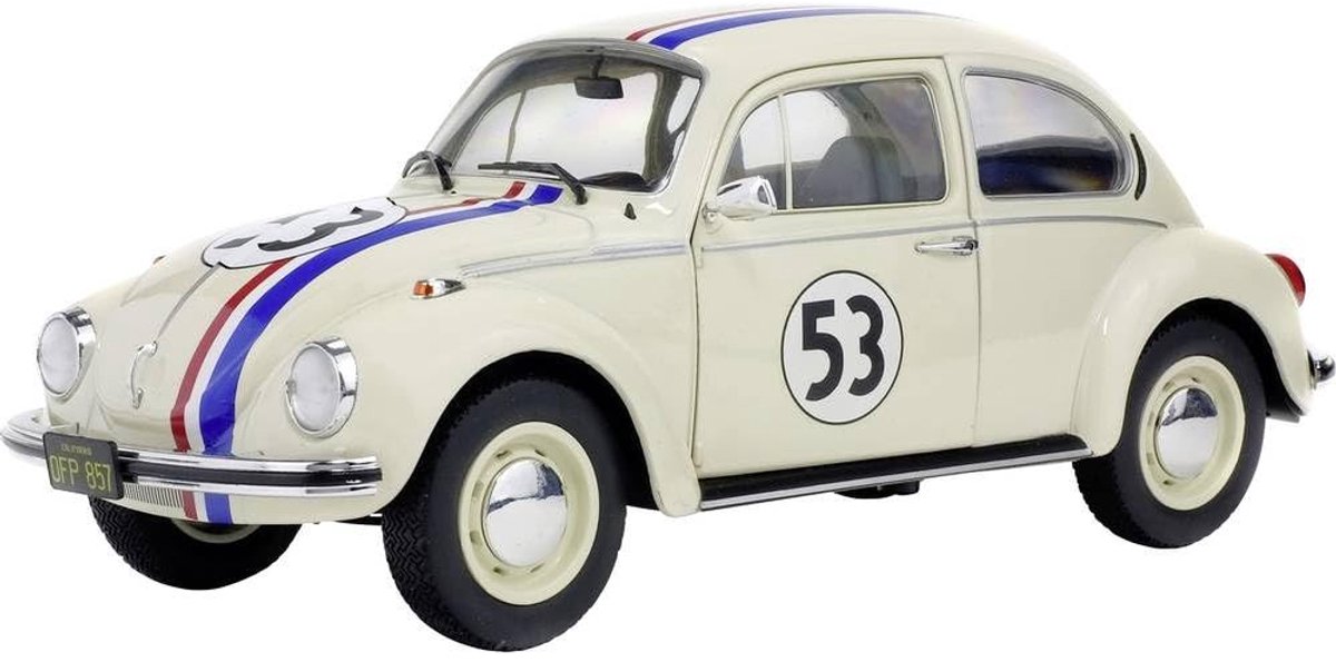Solidchoice - Modelauto VW Kever 1303 Racer #53, 1:18 Schaal