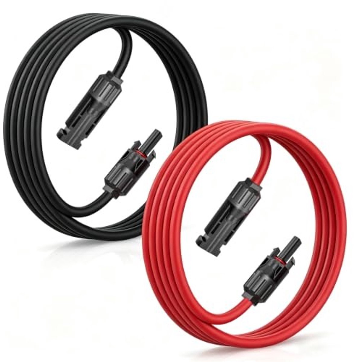Solidchoice - Zonnepaneel Verlengkabel 6 mm², 2 m, Waterdicht
