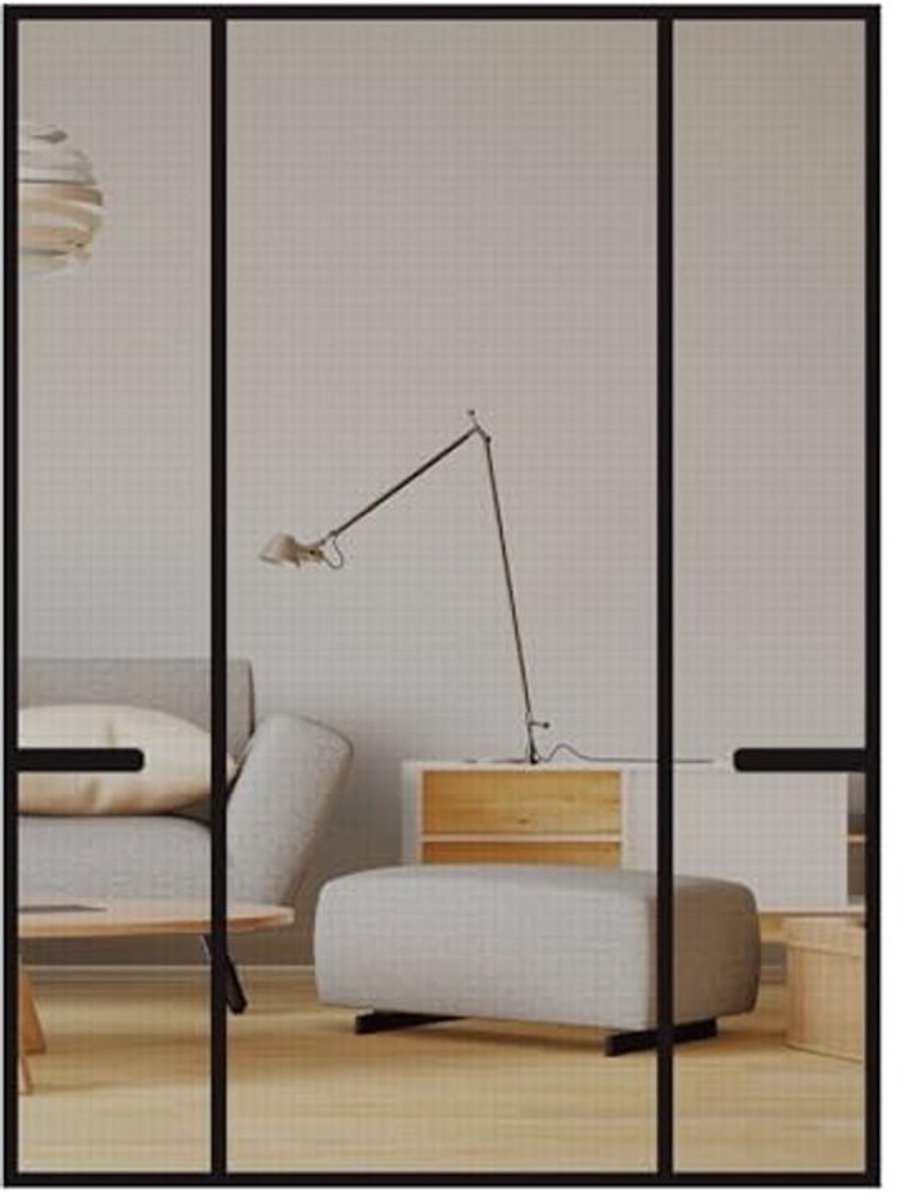 Magnetisch Vliegengaas voor Deuren en Ramen, 160 x 210 cm – Zelfsluitend en Eenvoudig te Installeren