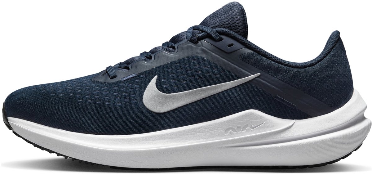 Nike Winflo 10 Hardloopschoenen – College /Platinum Tint/ Winflo Hardlopen Heren Hardloopschoenen Blauw