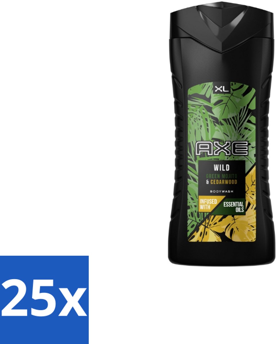 AXE - Douchegel - Wild - 400 ml - Bulkverpakking - 25 stuks