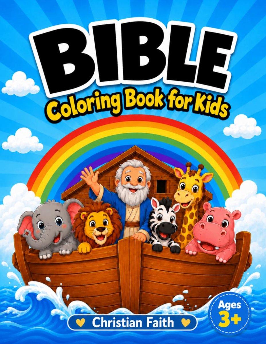 Bible Coloring Book for Kids: Christian Coloring Book for Children with Biblical Illustrations of the Most Memorable - ShopVlot