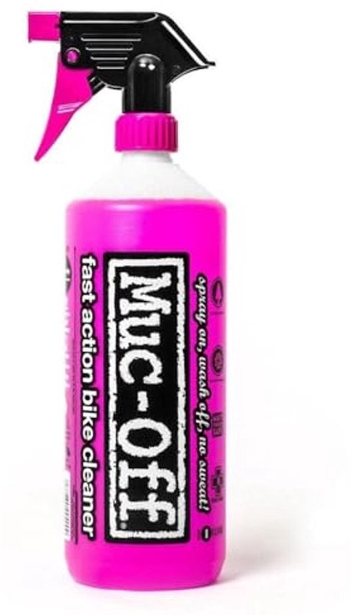 Biologisch afbreekbare fietsreiniger en ontvetterspray - 1 liter Nano-Tech Bike Cleaner