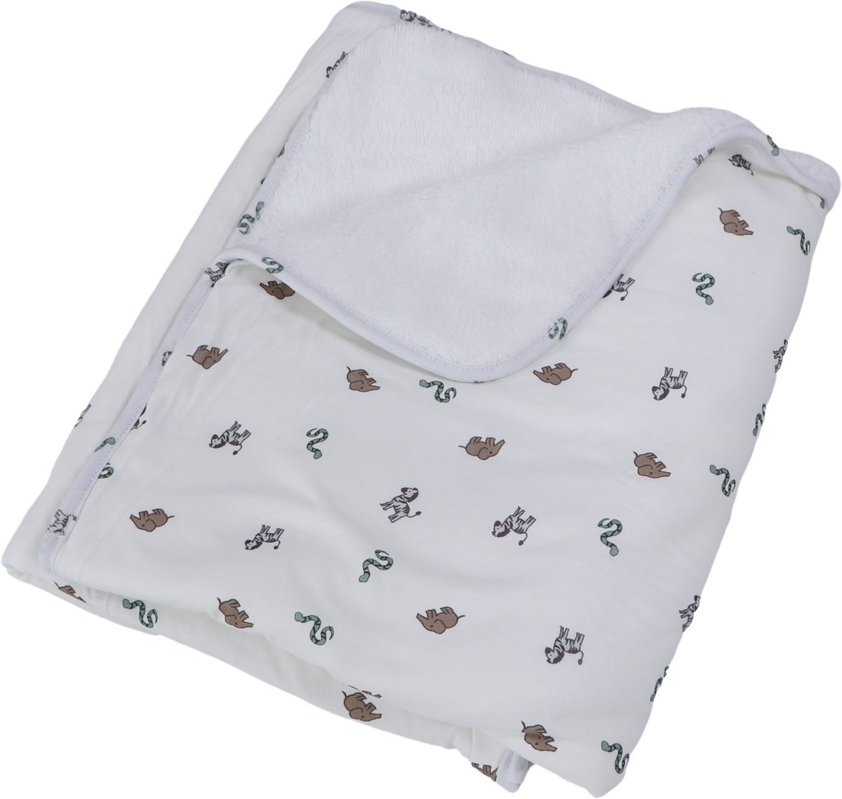 MamaLoes Jungle Fleece 70x90cm Babydeken