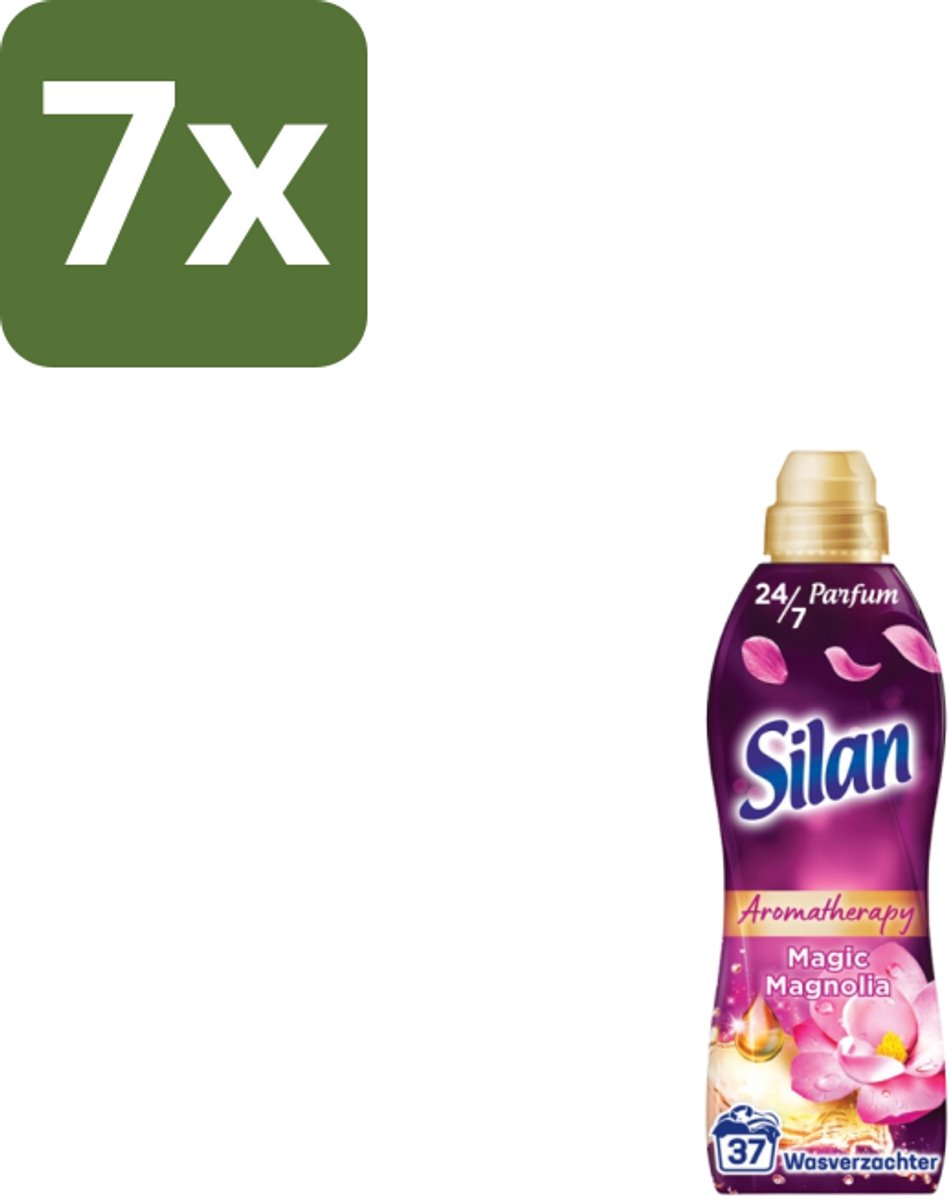 7 x Silan – Wasverzachter – Aroma Therapy Magic Magnolia – 851 ml - Koffie - Koffiezetapparaat - Koffiezetapparaat