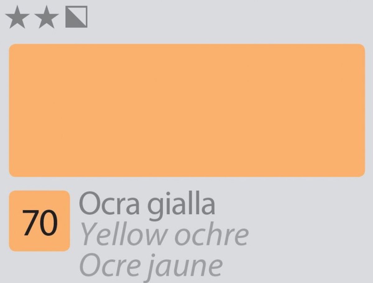 Divolo Accademia Olieverf 20 ml. - Gele Oker