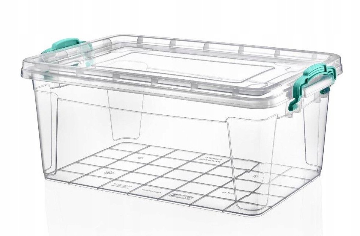 Poly Time Opbergdoos 0,5L - Multifunctioneel en Stapelbaar