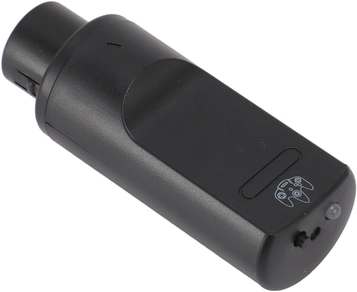 Draadloze Controlleradapter voor N64-console, Eenvoudige Configuratie, Ondersteunt Meerdere Controllers en Gaming Accessoires