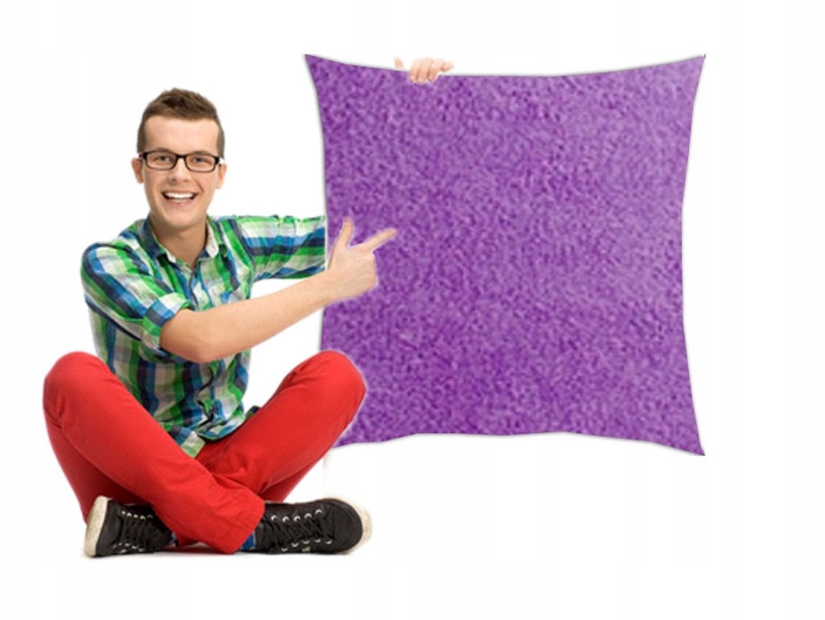 Frotte Kussensloop 40x40 cm - Zacht en Duurzaam - Paars