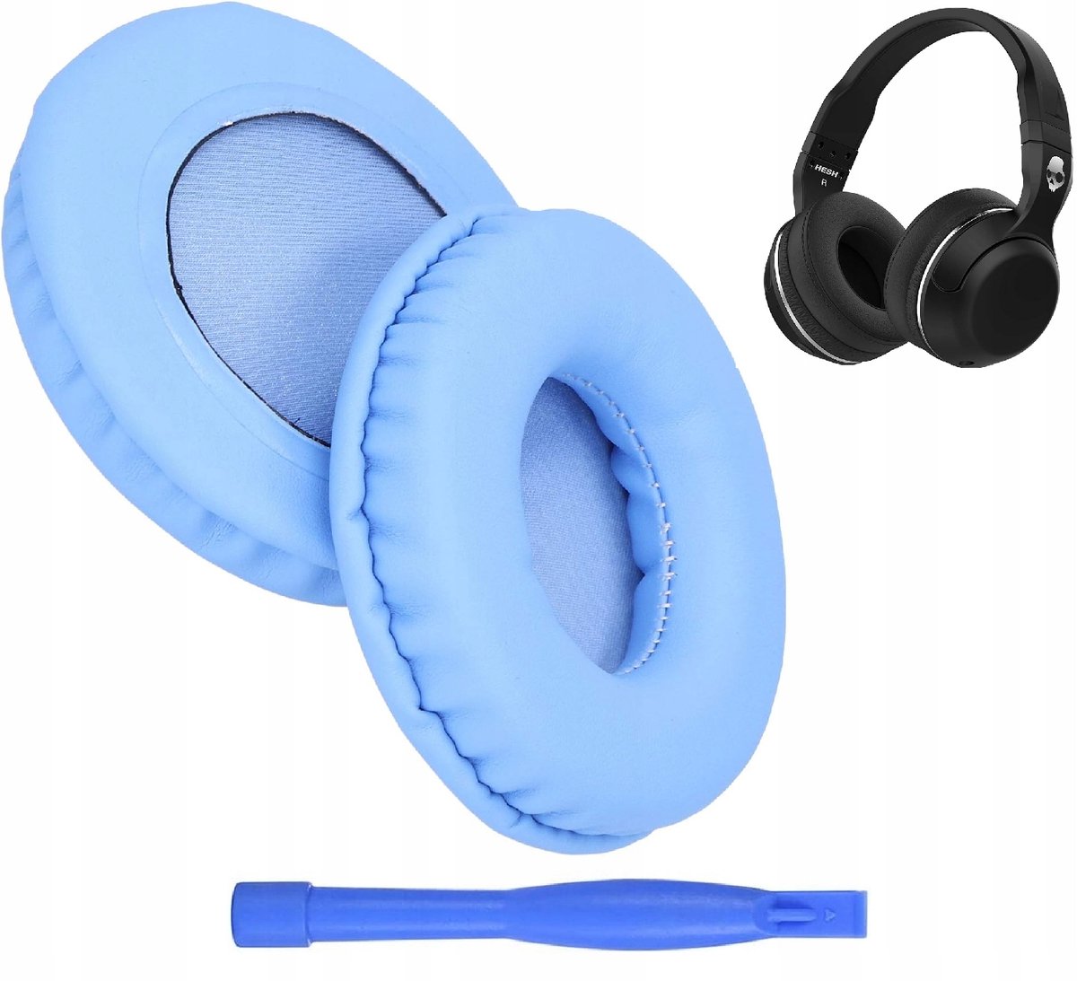 Premium oordopjes voor Skullcandy Hesh 2 - Blauw