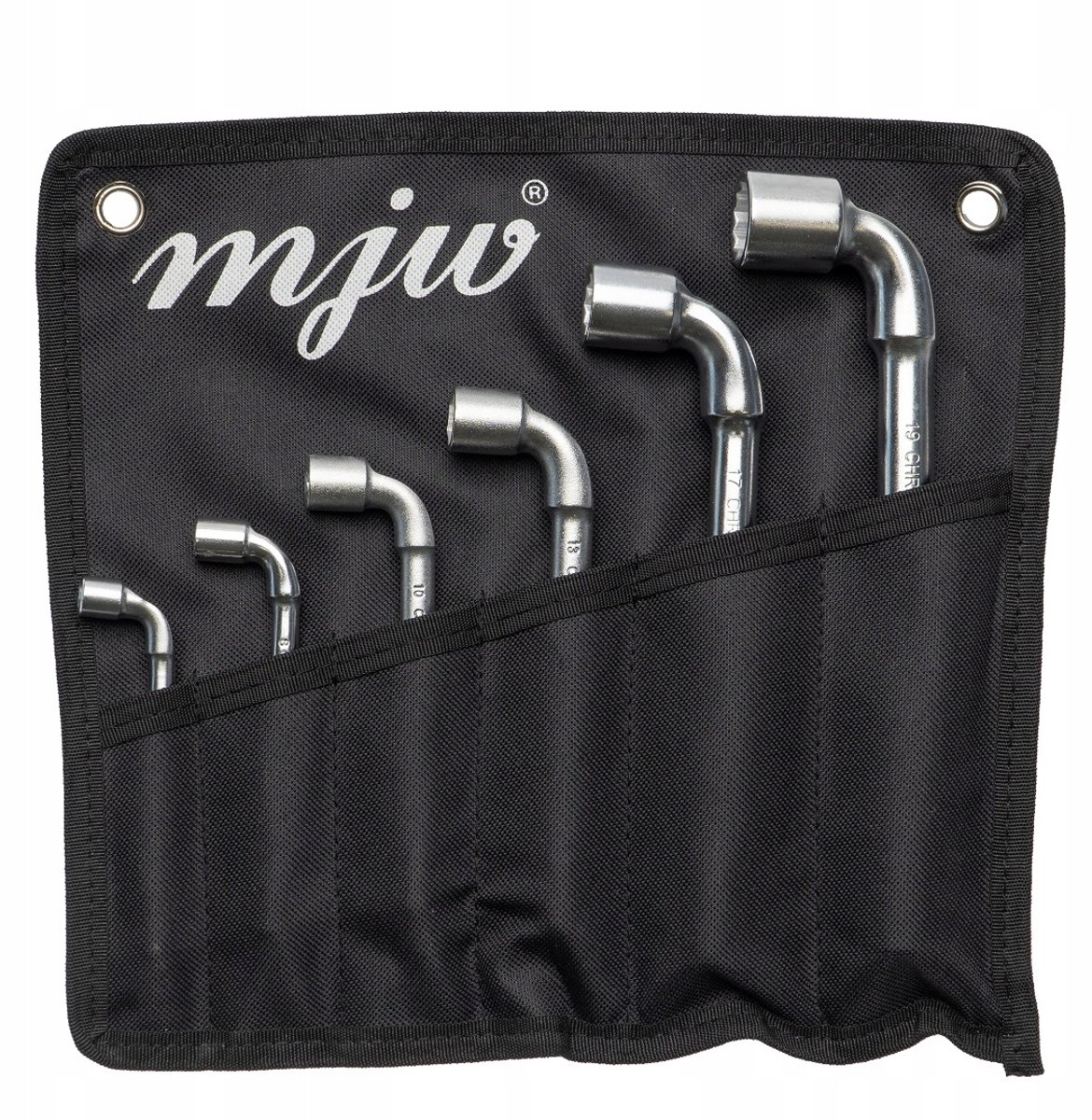 Set steeksleutels 6 stuks 7-19 mm, merkloos