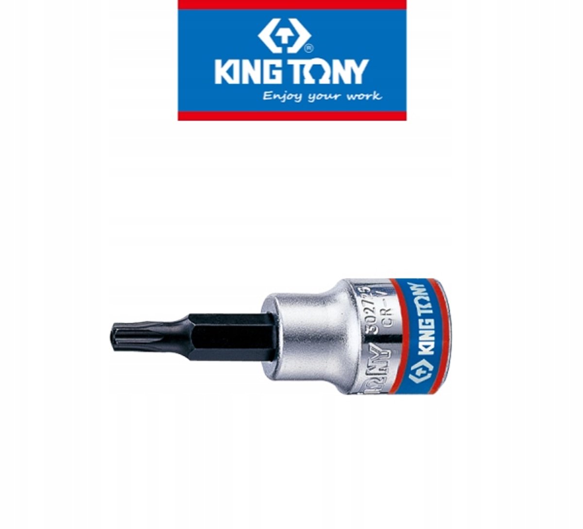 King Tony Torx Dop DOP T50 met Gat 3/8"