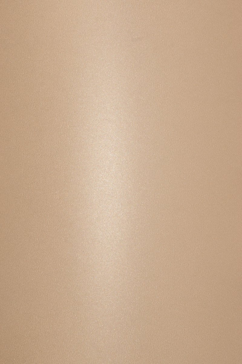 Netuno - roze metallic papier - A4 - 21 x 29,7 cm - 10 vellen - 120 gram - Aster Metallic Nude Powder