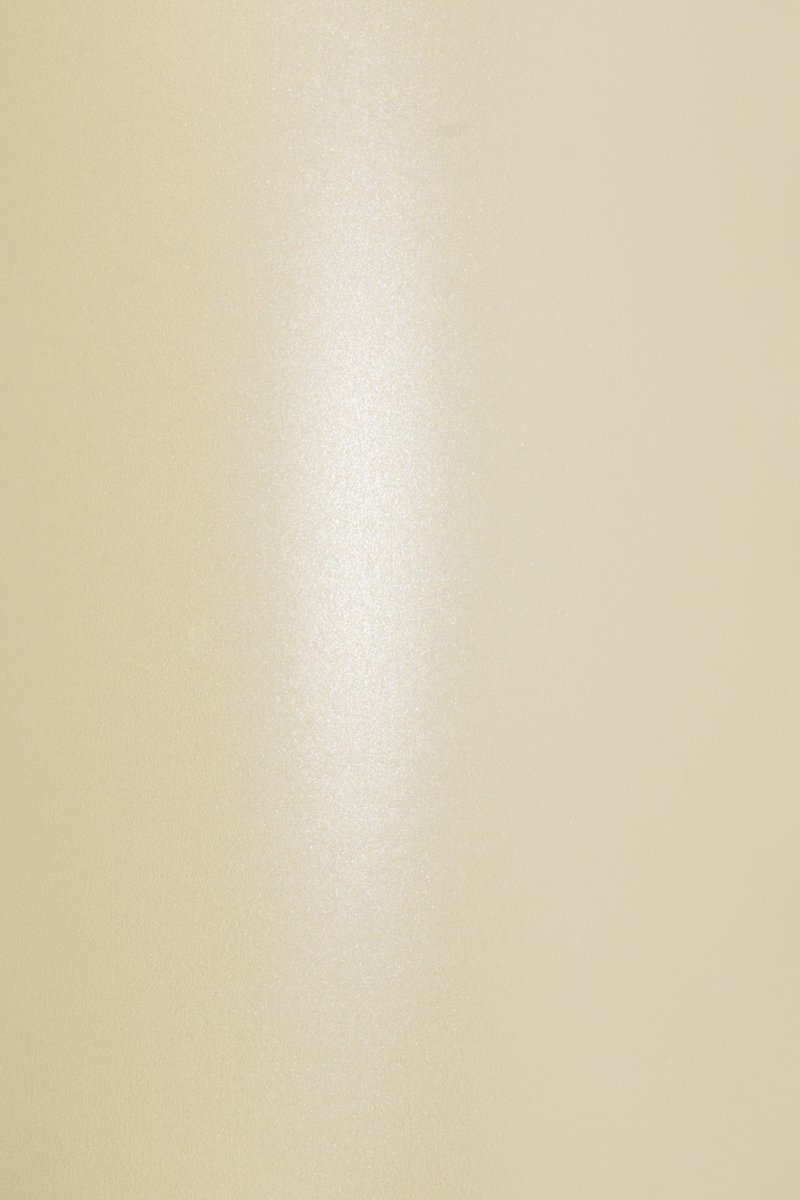 Netuno - ecru metallic papier - A5 - 14,8 x 21 cm - 10 vellen - 120 gram - Aster Metallic Cream