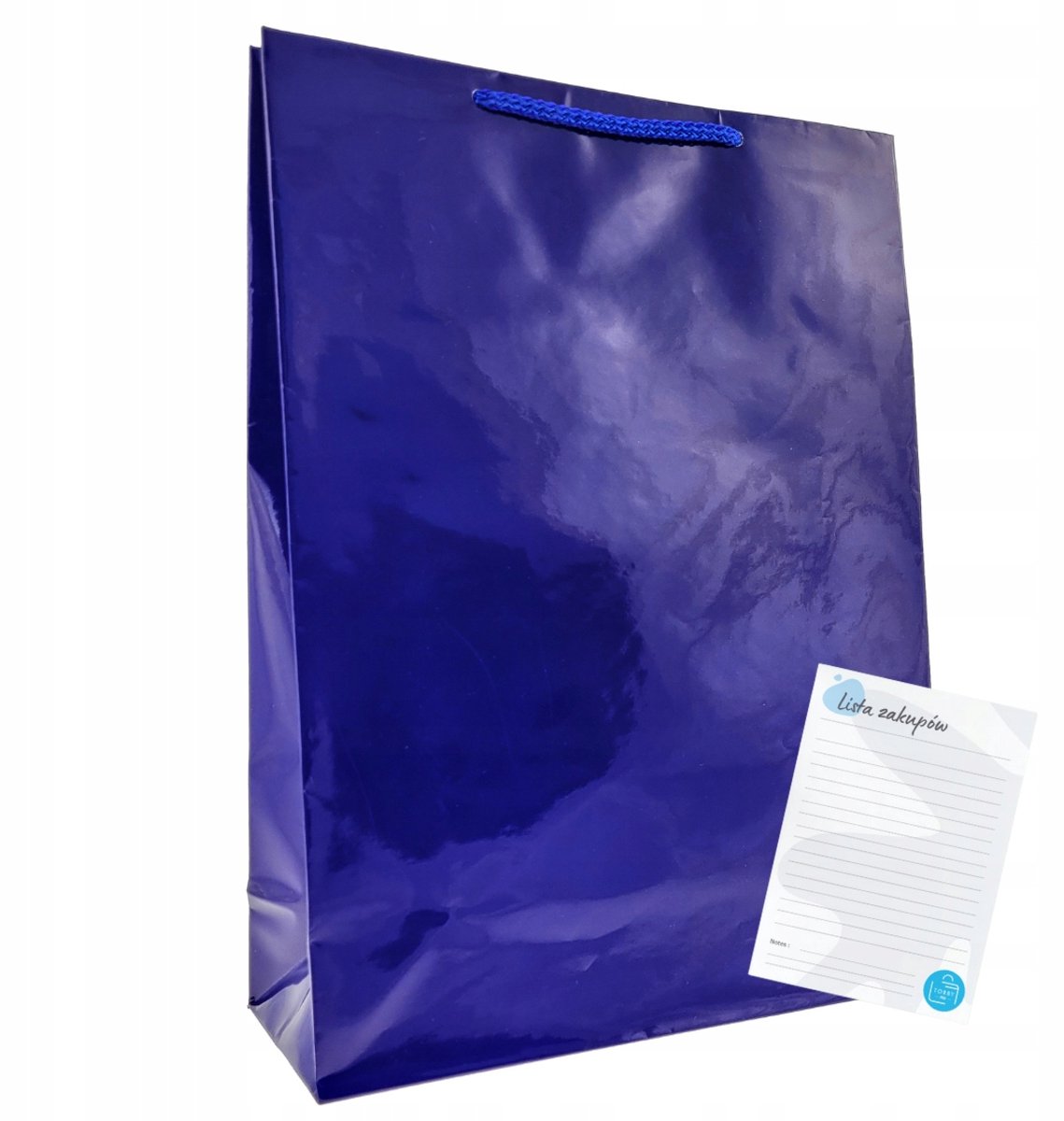 Luxe gelamineerde Cadeaubekers Donkerblauw 25 stuks 24x9x32 cm