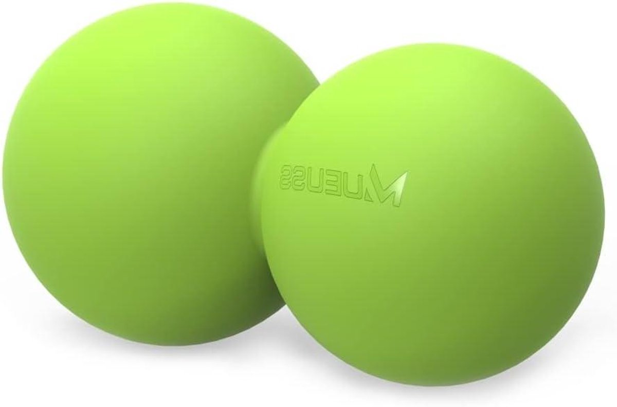 Massage Ballen Set - Herstel Ballen - Spierherstel - Drie Verschillende Types - Tot 7.5 cm - Groen