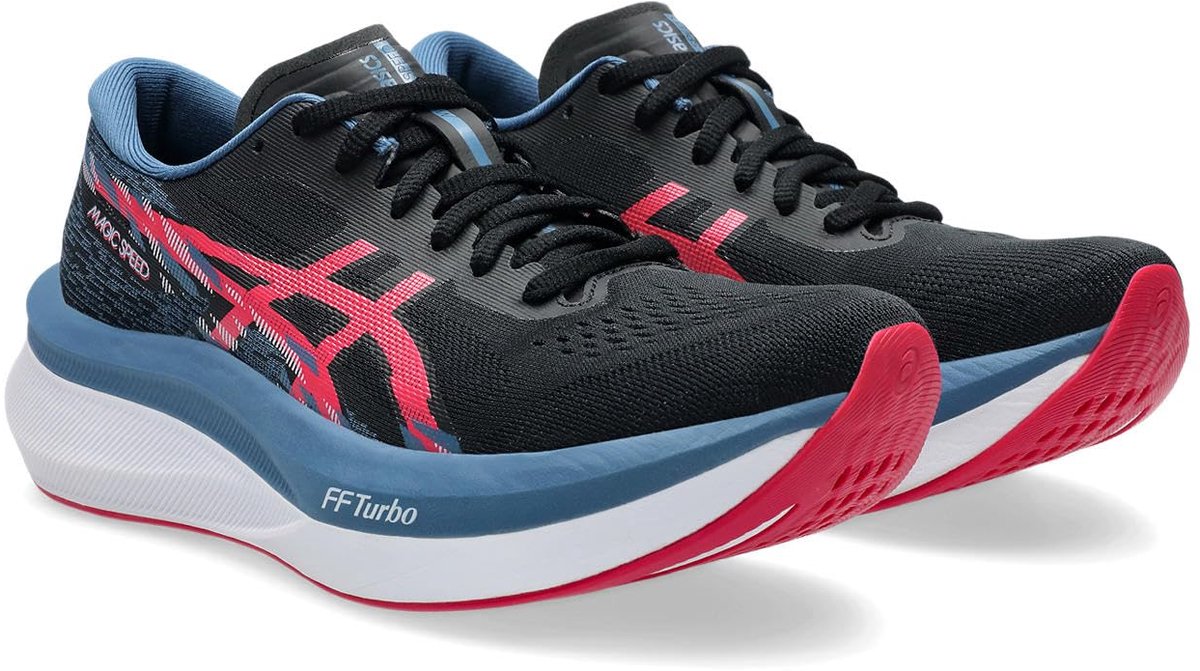 Asics Magic Speed 4 Hardloopschoenen Dames 41 5 Zwart