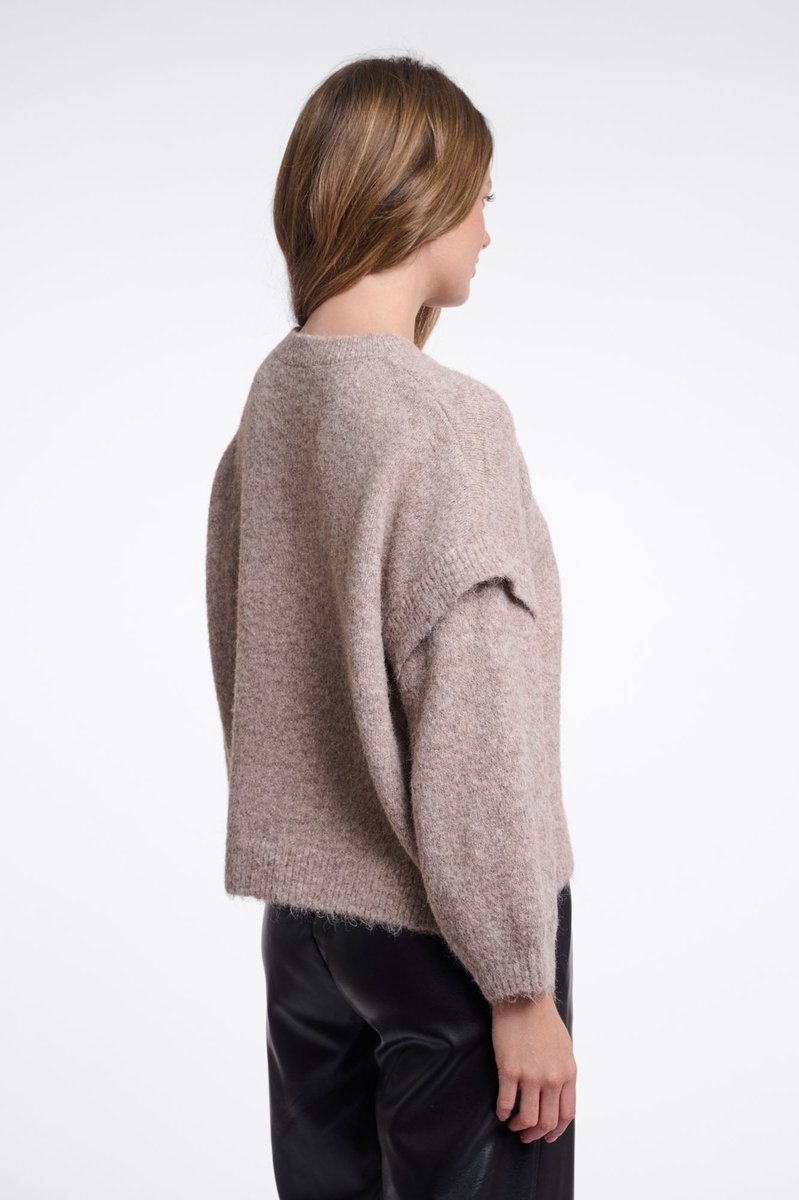Rino & Pelle Vesten - Odean sweater - Bruin