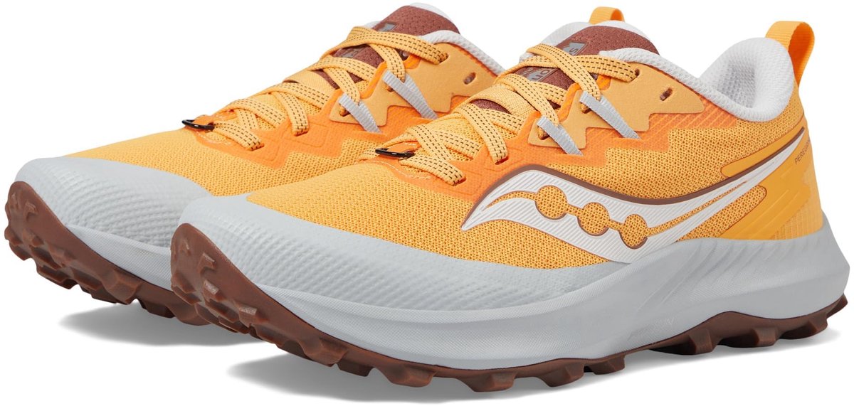 Saucony Peregrine 14 - Hardloopschoen - Vlas/Kruidnagel - 37.5