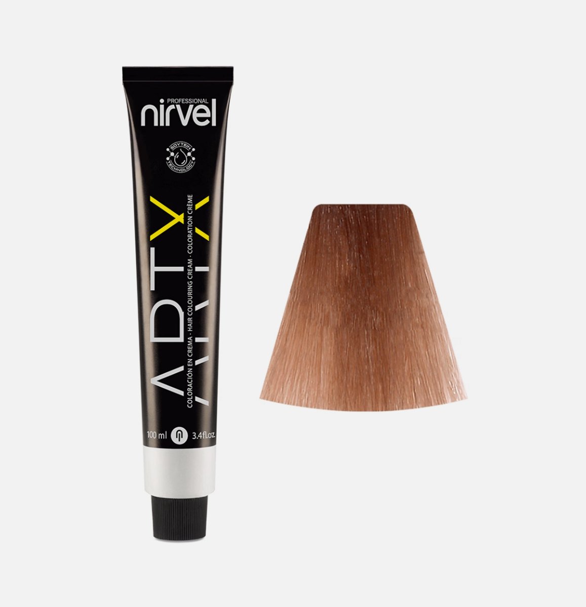 Nirvel ARTX Kleurcrème Natuurlijke Zeer Blonde 9 / Permanente Haarkleur met Soytein Technologie 100 ml