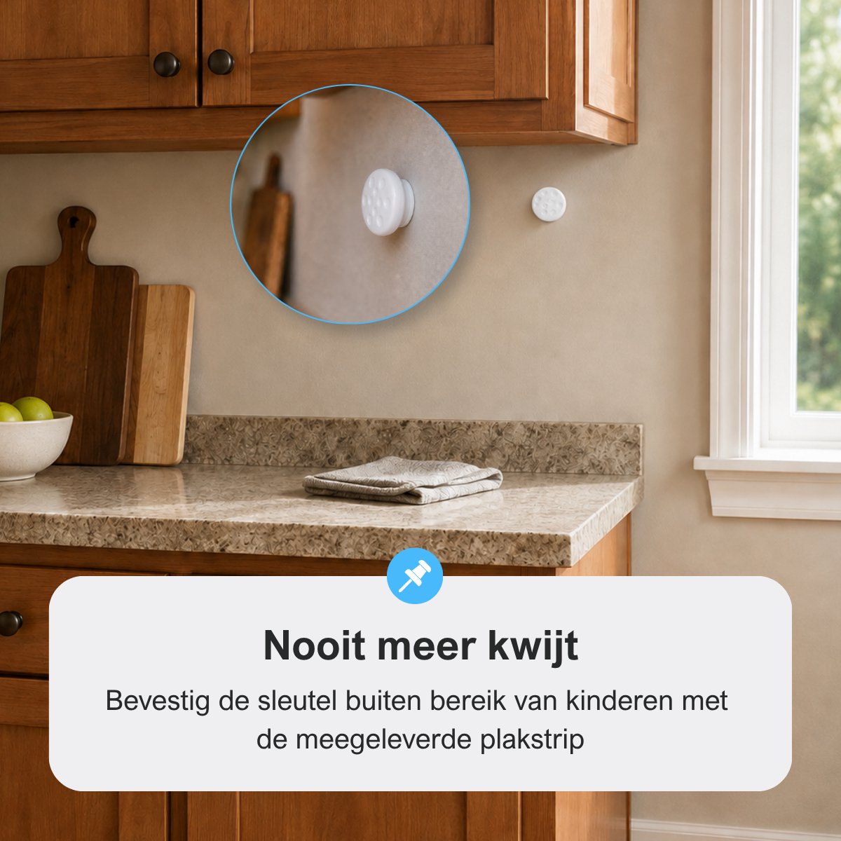 MasonPro Magnetisch Kinderslot Kastjes - Kastbeveiliging voor Kinderen - Kinderbeveiliging voor Kasten en Lades - Kinderslot Kast - Magneet met Plakstrip - Kinderveiligheid - Kastsloten Baby - Zonder Boren & Schroeven - 10 Sloten en 2 Sleutels – foto 7