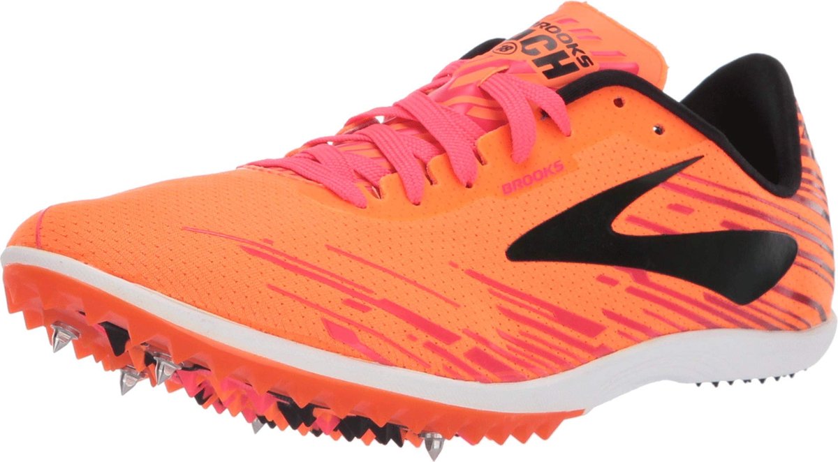 BROOKS Mach 18 - Hardloopschoen - Orange/Pink/Black - 41
