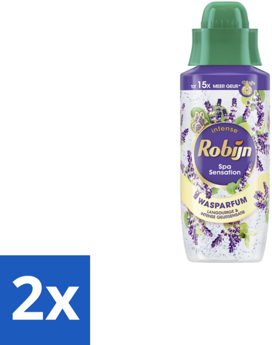 2 x Robijn Wasparfum Spa Sensation 324 ml - Wasparfum - Geur - Wasmiddel - Spa Geur - Natuurlijke Geur