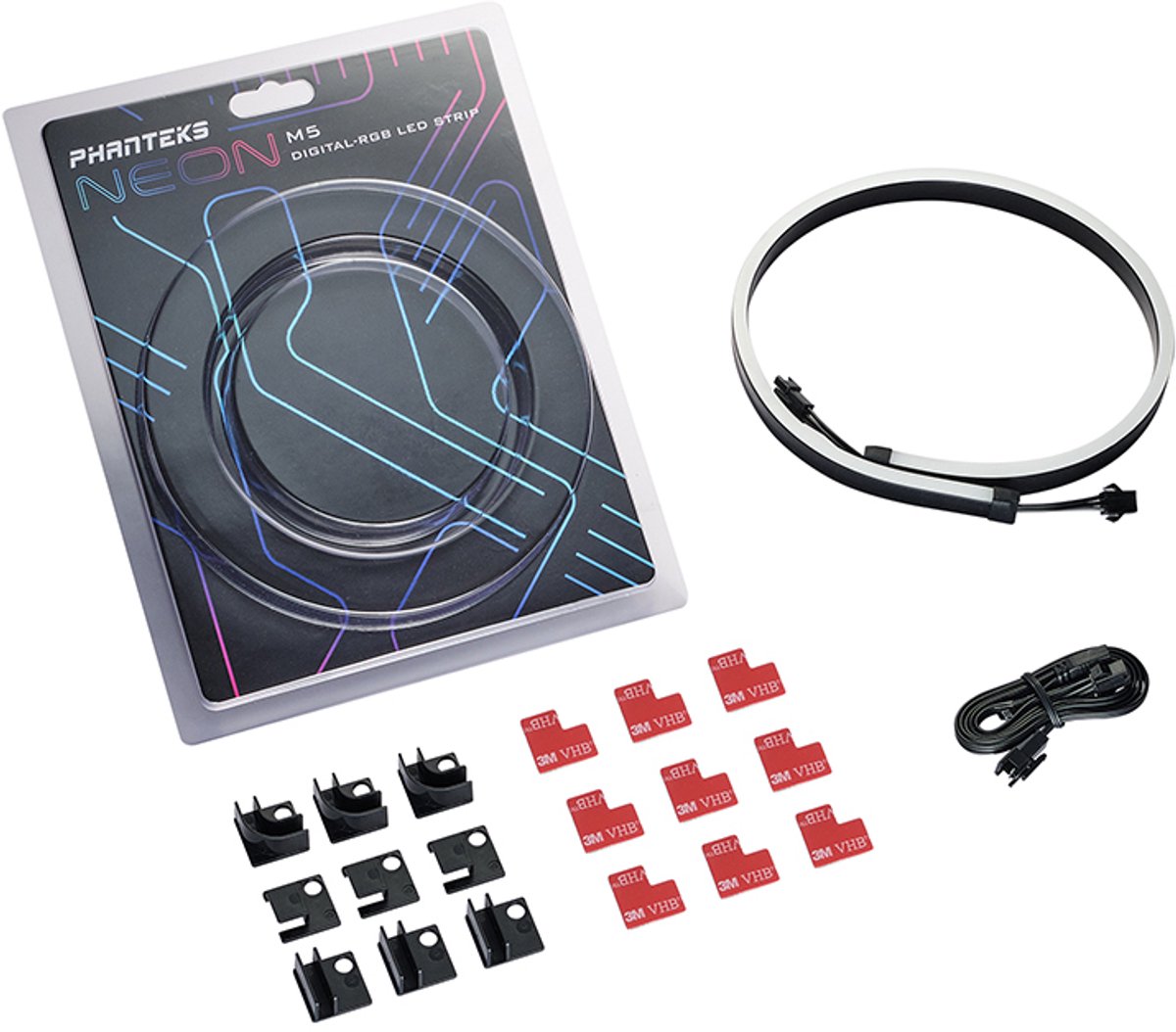 PHANTEKS Neon Digital RGB LED-Strip, 55 cm
