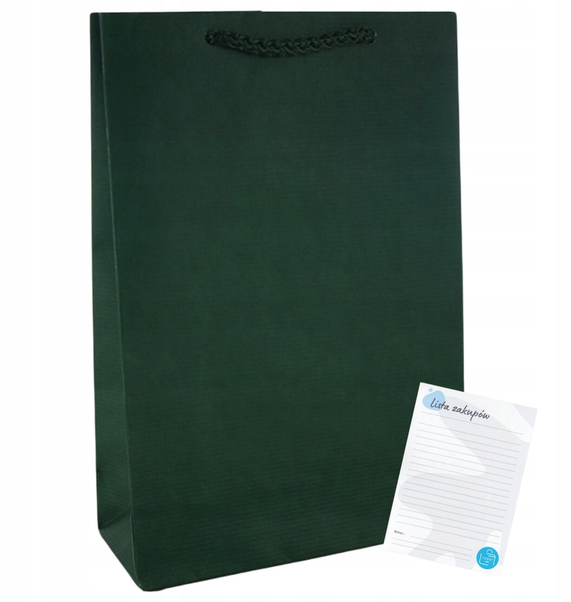 Groene Prestige Papierzakken 30x9x40cm - Set van 100 stuks