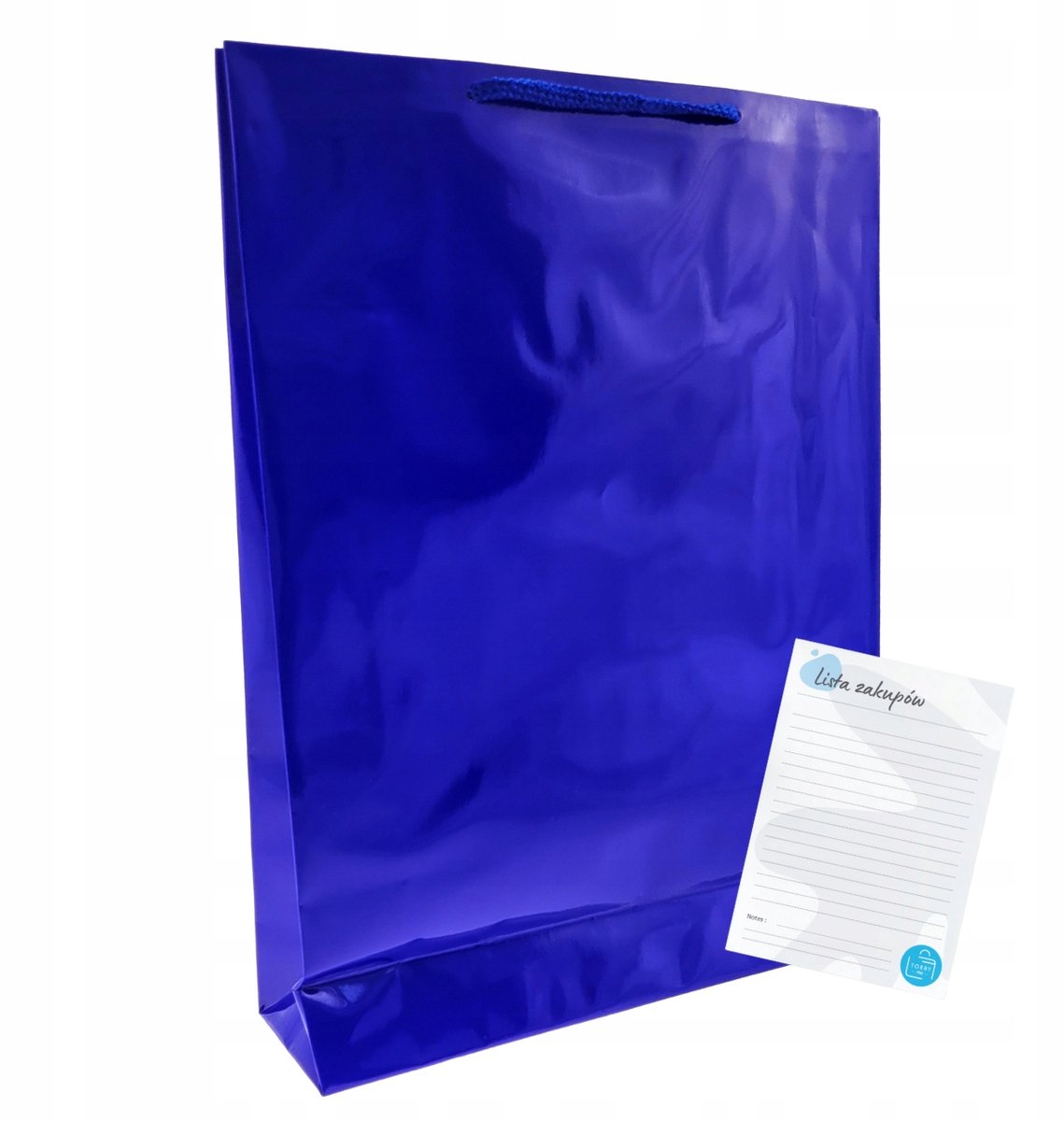 Luxe Papieren Cadeau bekers - 50 stuks - 30x9x40 cm - marineblauw