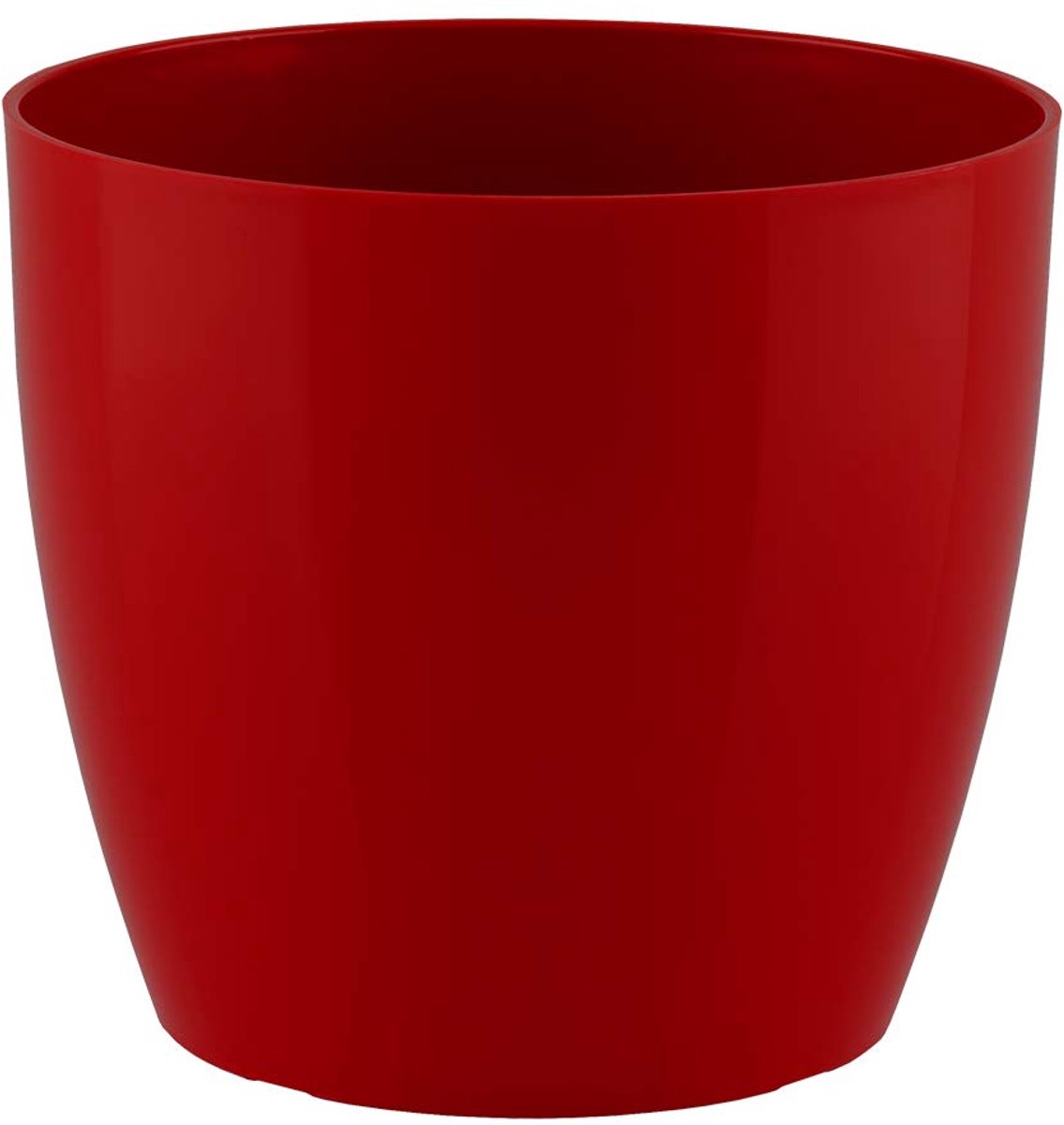 Plantpot 18 cm - donkerrood - elegant ontwerp - perfect voor huisplanten - ShopVlot