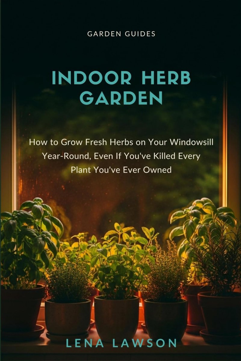 Indoor Herb Garden: How to Grow Fresh Herbs on Your Windowsill Year-Round, Even If You've Killed Every Plant You've - ShopVlot
