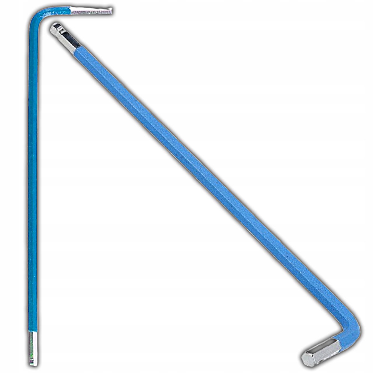 Merkloos Inbussleutel 3mm Lang met Kogelkop - CR-V Blauw