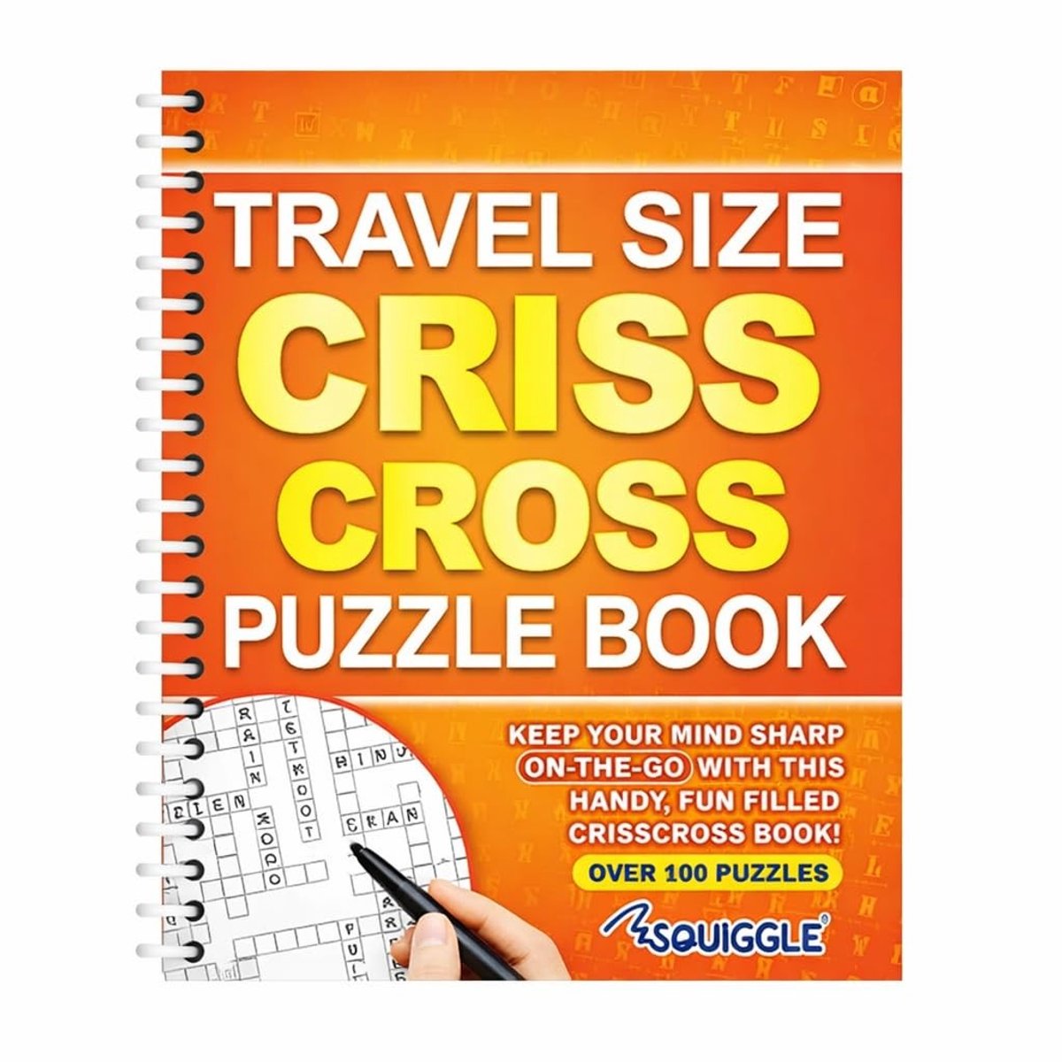 Elzusha - A5 Reisformaat Kruiswoord Puzzelboek - Meer dan 100 Puzzels