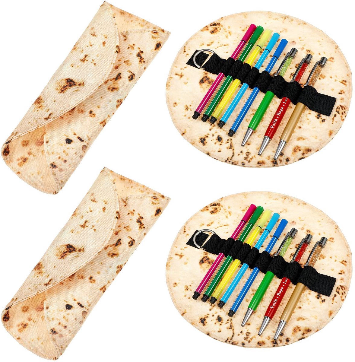 Elzusha - Set van 4 Grappige Pennenhouders en Organizer