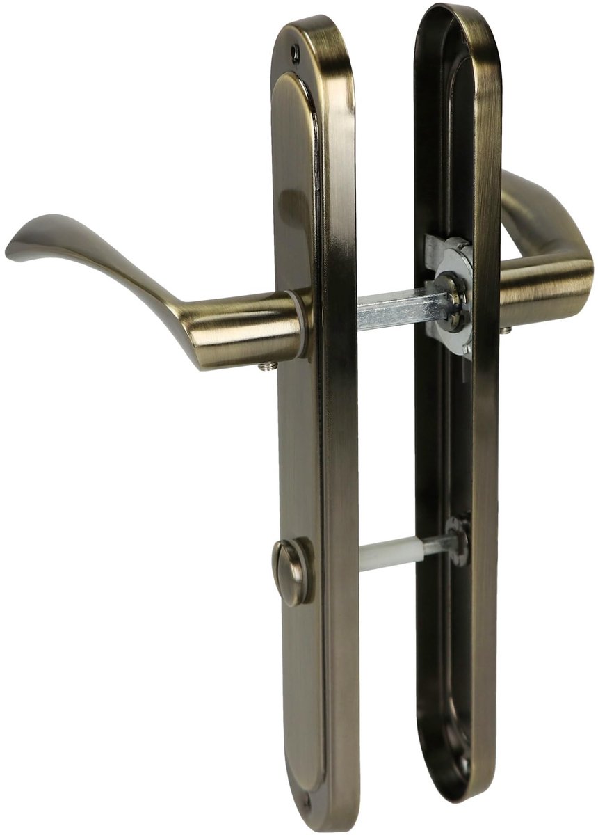Elzusha - Deurknop met Langschild - Patina Afwerking