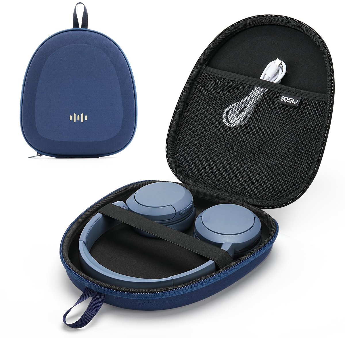 Elzusha - Hardcase voor Over-Ear Hoofdtelefoon, Ultra Dun