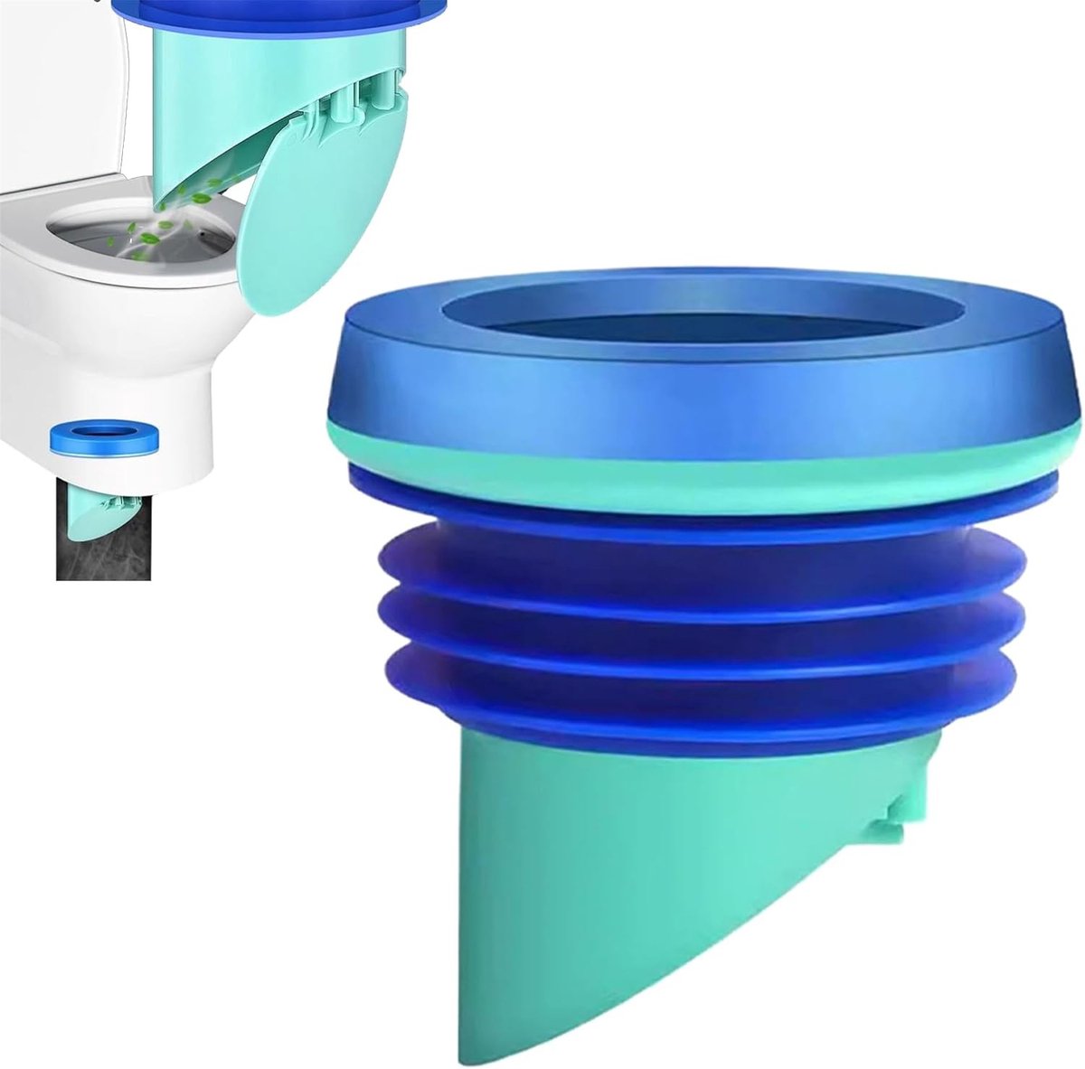 Toilet Flensafdichting 100-110mm, Universele Toilet Seal, Rubber Afdichting, Waterdichte Afsluiting, Geurvrije Toilet Drain, Duurzame Afdichtring voor Toiletten