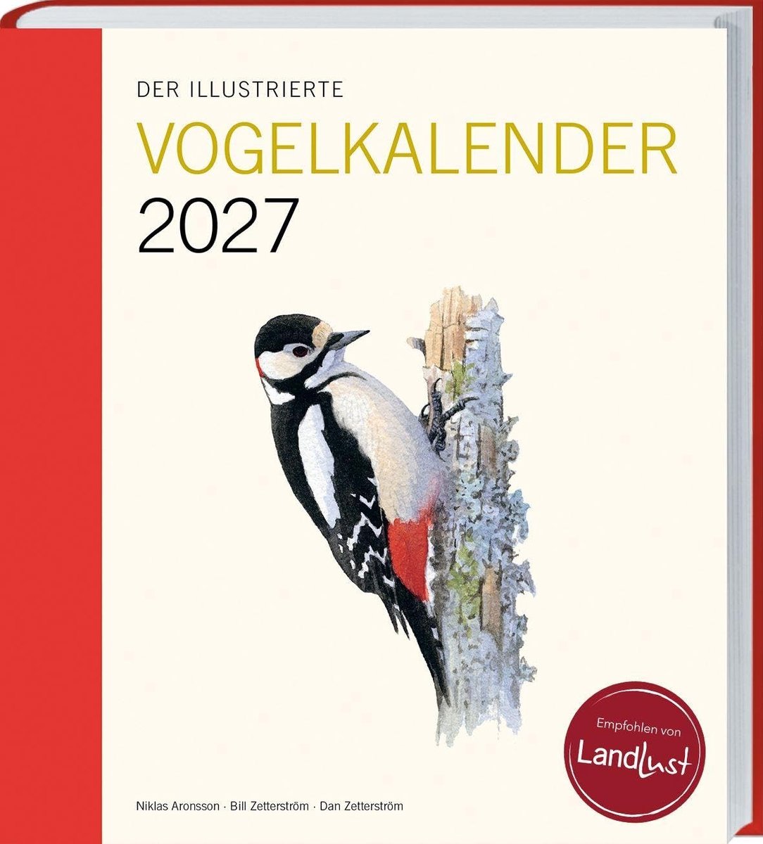 Elzusha - Vogelkalender 2027 - Illustreerde weekkalender voor vogelvrienden