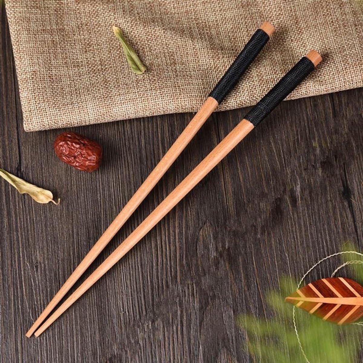 Elzusha - Handgemaakte Japanse Eetstokjes - Chestnut