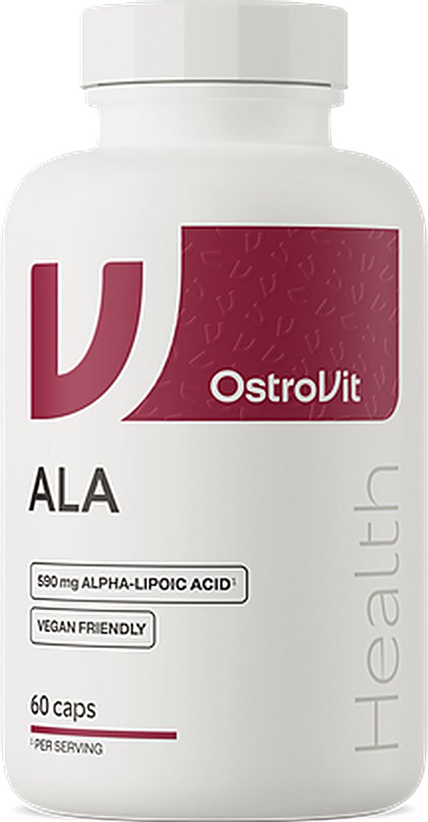 OstroVit ALA – Voedingssupplement – Antioxidanten – Vegan – 60 Capsules