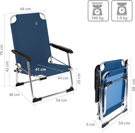 Bo-Camp - Strandstoel - Copa Rio - Beach - Ocean van Bo-Camp — afbeelding 5