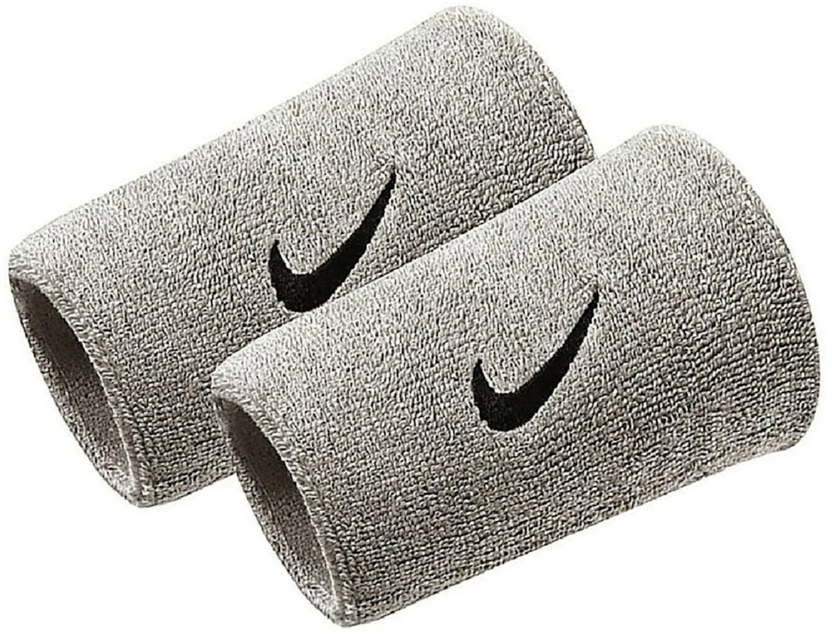 Nike Swoosh Classic Doublewide Polsbandjes Zwart