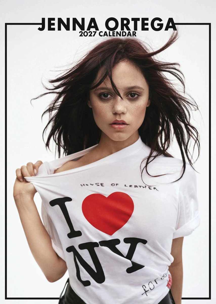 Jenna Ortega A3 Kalender 2027
