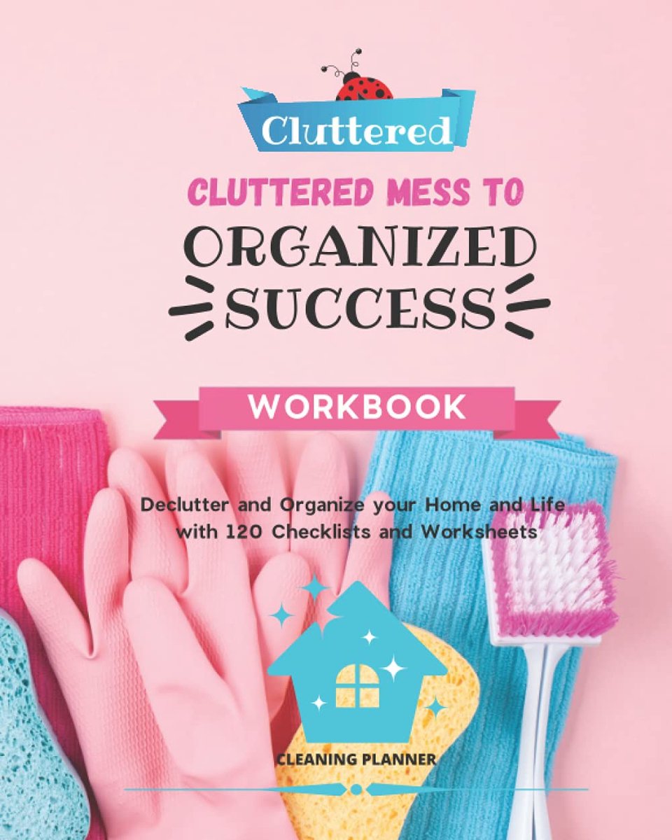 Kitchen, bedrooms and bathrooms and Living areas Cleaning Planner: Plan out Household Chores the easy way to clean and - ShopVlot