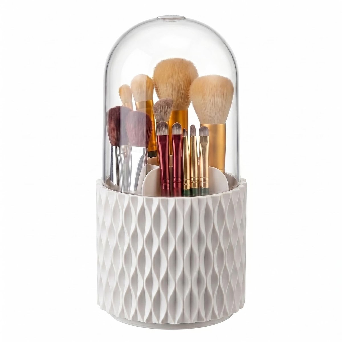 Elzusha - Cosmetic Organizer - 360° Rotatie - Wit