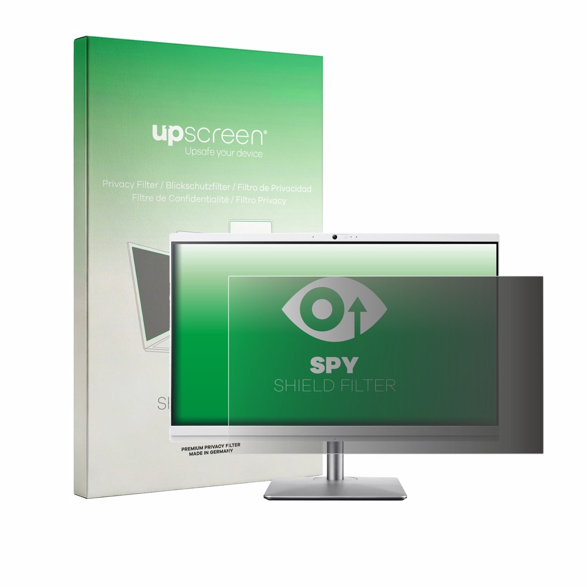 upscreen - privacyscherm voor Acer Aspire C24-195ES - privacy filter screenfilter Blauwlichtfilter
